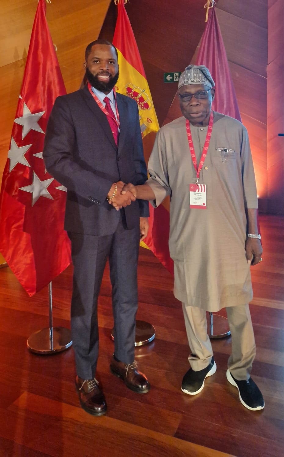 Encontro Histórico com o Presidente Obasanjo